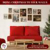 image97 Decor Vintage Christmas Prints Unframed  Moody Christmas Pictures Wall Decor Aesthetic Holiday Poster Winter Art Reindeer Pine Tree Photo Santa Artwork Retro Xmas Painting For Home BedroomVintage Christmas