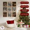 image97 Decor Vintage Christmas Prints Unframed  Rustic Christmas Wall Art Winter Pictures Wall Decor Aesthetic Pine Tree Prints Reindeer Poster Xmas Artwork Santa Photo Holiday Decorations For BedroomVintage 9Pcs