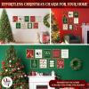 image97 Decor Vintage Christmas Prints Unframed  Rustic Christmas Wall Art Winter Pictures Wall Decor Aesthetic Pine Tree Prints Reindeer Poster Xmas Artwork Santa Photo Holiday Decorations For BedroomChristmas 9Pcs