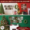 image97 Decor Vintage Christmas Prints Unframed  Rustic Christmas Wall Art Winter Pictures Wall Decor Aesthetic Pine Tree Prints Reindeer Poster Xmas Artwork Santa Photo Holiday Decorations For BedroomVintage 9Pcs