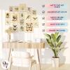 image97 Decor FRAMED Vintage Botanical Wall Art Decor  Large Plant Posters For Room Aesthetic Vintage Botanical Prints Nature Wall Decor Floral Pictures Butterfly Bird Art For Home Bedroom BEIGE FRAMEBotanical