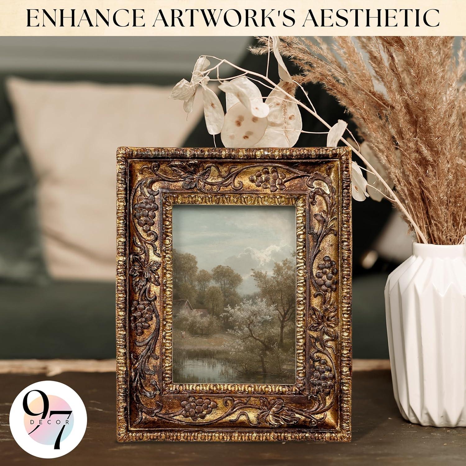 image:image97 Decor Black Vintage Picture Frames 3x3  Mini Round Gothic Picture Frame 3x3 Small Ornate Frame For Table Top And Wall Hanging Handcrafted Resin Goth Home Decor Gallery Wall ArtVictorian Rectangle