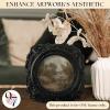 image:image97 Decor Black Vintage Picture Frames 3x3  Mini Round Gothic Picture Frame 3x3 Small Ornate Frame For Table Top And Wall Hanging Handcrafted Resin Goth Home Decor Gallery Wall ArtVictorian Black Round