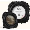 image:image97 Decor Black Vintage Picture Frames 3x3  Mini Round Gothic Picture Frame 3x3 Small Ornate Frame For Table Top And Wall Hanging Handcrafted Resin Goth Home Decor Gallery Wall ArtVictorian Black Round
