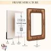 image:image97 Decor Mini 4x4 Round Picture Frame  Circle 4x4 Picture Frame Gold Small Gold Frames 4 Inch For Wall Hanging Antique Home DecorBrown Vintage