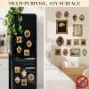 image:image97 Decor Small Gold Picture Frames Set No Standing amp Backing  5 Mini Vintage Frames For Galley Wall Assorted Gold Vintage Picture Frame Bulk Antique Ornate Miniature Frame Nonmagnetic10 PCS