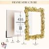 image:image97 Decor Small Gold Picture Frames Set No Standing amp Backing  5 Mini Vintage Frames For Galley Wall Assorted Gold Vintage Picture Frame Bulk Antique Ornate Miniature Frame NonmagneticGinkgo