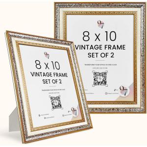 image:image97 Decor Small Gold Picture Frames Set No Standing amp Backing  5 Mini Vintage Frames For Galley Wall Assorted Gold Vintage Picture Frame Bulk Antique Ornate Miniature Frame NonmagneticSilver Old Gold
