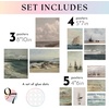 image:image97 Decor FRAMED Coastal Vintage Wall Art  Large Seascape Wall Art Nautical Vintage Wall Decor Retro Sea Landscape Wall Art Prints Antique Sailboat Nautical Art Pictures for Home BedroomVintage Coastal Gx8x10