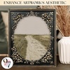 image:image97 Decor Black Vintage Picture Frames 8x10  Handcrafted Resin Antique Frames 8x10 For Tabletop Or Wall Mount Victorian Gothic Wall DecorBlack Victorian