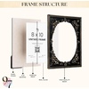 image:image97 Decor Black Vintage Picture Frames 8x10  Handcrafted Resin Antique Frames 8x10 For Tabletop Or Wall Mount Victorian Gothic Wall DecorBlack Victorian