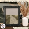 image:image97 Decor Black Vintage Picture Frames 8x10  Handcrafted Resin Antique Frames 8x10 For Tabletop Or Wall Mount Victorian Gothic Wall DecorRoyal Black