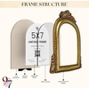 image:image97 Decor Gold Vintage Picture Frames 8x10  Golden Ornate Picture Frames 8 By 10 For Tabletop Display And Wall Hanging Decorative Antique 8x10 Frame Vintage Wall Decor For Home BedroomAntique Gold Arch