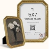 image:image97 Decor Gold Vintage Picture Frames 8x10  Golden Ornate Picture Frames 8 By 10 For Tabletop Display And Wall Hanging Decorative Antique 8x10 Frame Vintage Wall Decor For Home BedroomGold Ornate