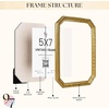 image:image97 Decor Gold Vintage Picture Frames 8x10  Golden Ornate Picture Frames 8 By 10 For Tabletop Display And Wall Hanging Decorative Antique 8x10 Frame Vintage Wall Decor For Home BedroomGold Ornate