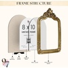 image:image97 Decor Gold Vintage Picture Frames 8x10  Golden Ornate Picture Frames 8 By 10 For Tabletop Display And Wall Hanging Decorative Antique 8x10 Frame Vintage Wall Decor For Home BedroomBaroque