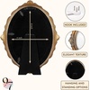 image:image97 Decor Small Round Picture Frames 4x4 Elegant Vintage Frame 4 Inch For Tabletop Wall Hanging Black and Gold Circle Frames 4x4 Gold Frame Antique Wall Decor For HomeBronze Gold Oval