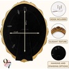 image:image97 Decor Small Round Picture Frames 4x4 Elegant Vintage Frame 4 Inch For Tabletop Wall Hanging Black and Gold Circle Frames 4x4 Gold Frame Antique Wall Decor For HomeOrnate Oval