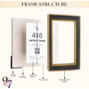 image:image97 Decor Small Round Picture Frames 4x4 Elegant Vintage Frame 4 Inch For Tabletop Wall Hanging Black and Gold Circle Frames 4x4 Gold Frame Antique Wall Decor For HomeBlack Gold Rectangle