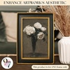 image:image97 Decor Small Round Picture Frames 4x4 Elegant Vintage Frame 4 Inch For Tabletop Wall Hanging Black and Gold Circle Frames 4x4 Gold Frame Antique Wall Decor For HomeBlack Gold Rectangle