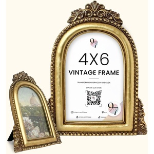 image:image97 Decor Gold Vintage Picture Frames 8x10  Golden Ornate Picture Frames 8 By 10 For Tabletop Display And Wall Hanging Decorative Antique 8x10 Frame Vintage Wall Decor For Home BedroomAntique Gold Arch