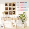 image:image97 Decor Colorful Eclectic Wall Art 12 Framed Prints Black Frame  3 pcs 8x10 4 pcs 5x7 5 pcs 4x6 pop art and dopamine decor gallery wall for dorm living room bedroomRustic Farmhouse