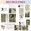 image:image97 Decor Colorful Eclectic Wall Art 12 Framed Prints Black Frame  3 pcs 8x10 4 pcs 5x7 5 pcs 4x6 pop art and dopamine decor gallery wall for dorm living room bedroomFrench Country Landscape Gx8x10