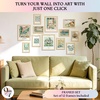 image:image97 Decor Colorful Eclectic Wall Art 12 Framed Prints Black Frame  3 pcs 8x10 4 pcs 5x7 5 pcs 4x6 pop art and dopamine decor gallery wall for dorm living room bedroomBlack and Gold