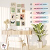 image:image97 Decor Colorful Eclectic Wall Art 12 Framed Prints Black Frame  3 pcs 8x10 4 pcs 5x7 5 pcs 4x6 pop art and dopamine decor gallery wall for dorm living room bedroomEclectic Tranquility