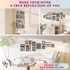 image:image97 Decor Colorful Eclectic Wall Art 12 Framed Prints Black Frame  3 pcs 8x10 4 pcs 5x7 5 pcs 4x6 pop art and dopamine decor gallery wall for dorm living room bedroomEclectic Folk Art