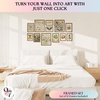 image:image97 Decor Cottagecore Wall Art Botanical Prints 12 Pcs Brown Frame  Vintage botanical and mushroom designs 3 sizes 8x10 5x7 4x6 wood frames bedroom dorm gallery wallBotanical