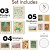 image:image97 Decor Colorful Eclectic Wall Art Prints  Modern Eclectic Home Decor Aesthetic Vibrant Wall Art for Living Room Bedroom Bathroom Kitchen Office