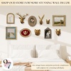 image:imageWood Framed 3D Wall Art for Living Room Sage Green Wall Decor for BedroomAngle Sculpture
