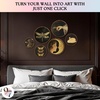 image:imageWood Framed 3D Wall Art for Living Room Sage Green Wall Decor for BedroomDark Academia