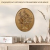 image:imageWood Framed 3D Wall Art for Living Room Sage Green Wall Decor for BedroomFlower Wall Sculpture