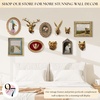 image:imageWood Framed 3D Wall Art for Living Room Sage Green Wall Decor for BedroomGoose Sculpture
