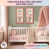image:imageWood Framed 3D Wall Art for Living Room Sage Green Wall Decor for BedroomPink Butterfly