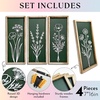 image:imageWood Framed 3D Wall Art for Living Room Sage Green Wall Decor for BedroomSage Green