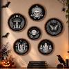 image:imageWood Framed 3D Wall Art for Living Room Sage Green Wall Decor for BedroomBlack Gothic