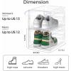 imagePinkpum 12 Pack XLarge Highly Clear Shoe Storage Box Fit Size 12 Thicken ampamp Sturdy Clear Plastic Stackable Shoe Organizer Closet Sneaker Storage Display Case Holder Bins with Magnetic DoorClear