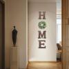 image:imageWood Home Sign with Artificial Eucalyptus Wreath for O Hanging Farmhouse Wall House Decor Wood Letters for Wall Art Rustic Home Decor Wall Decor for Living Room Kitchen Entryway WhiteBrownEucalyptus