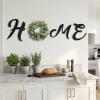 image:imageWood Home Sign with Artificial Eucalyptus Wreath for O Hanging Farmhouse Wall House Decor Wood Letters for Wall Art Rustic Home Decor Wall Decor for Living Room Kitchen Entryway WhiteBlackeucalyptus