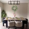 image:imagePinkpum 20 Eucalyptus Wreath 6FT Flower 17 Artificial Silk Flowers Set 9 for Front Door White Floral Fireplace Table Hanging Porch Wall Home Decor Farmhouse Indoor Outdoor Summer Spring GarlandWhite Set 2