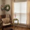 image:imagePinkpum 20 Eucalyptus Wreath 6FT Flower 17 Artificial Silk Flowers Set 9 for Front Door White Floral Fireplace Table Hanging Porch Wall Home Decor Farmhouse Indoor Outdoor Summer Spring GarlandWhite Set 2