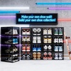 image:imagePinkpum Upgraded Hard Shoe Storage Box 6 Pack XLarge Fit Size 12 Thicken amp Sturdy Clear Plastic Stackable Shoe Organizer Box Closet Sneaker Storage Display Case Holder Bins with Magnetic Door WhiteBlack Clear