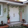 image:imagePinkpum 20 Eucalyptus Wreath for Front Door Porch Window  Green Decor for Home Farmhouse  Spring Summer Fall All Seasons Fluffy VersionWhite Set 5