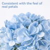 image:imagePinkpum 3 Pcs 20in Hydrangea Artificial Flowers Lifelike amp Real Touch Hydrangea Flowers for Home Decor Party Arrangements Wedding Bouquets Centerpieces Blue