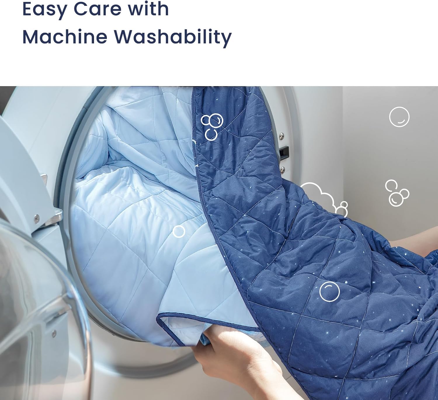 ZONLI Cooling Blanket  King Size ArcChill Cooling Blanket with Breathable Fabric QMaxampgt04 Perfect for Hot Sleepers Relief from Night Sweats and Insomnia Ideal for Summer ampamp Warm ClimateNight Sky