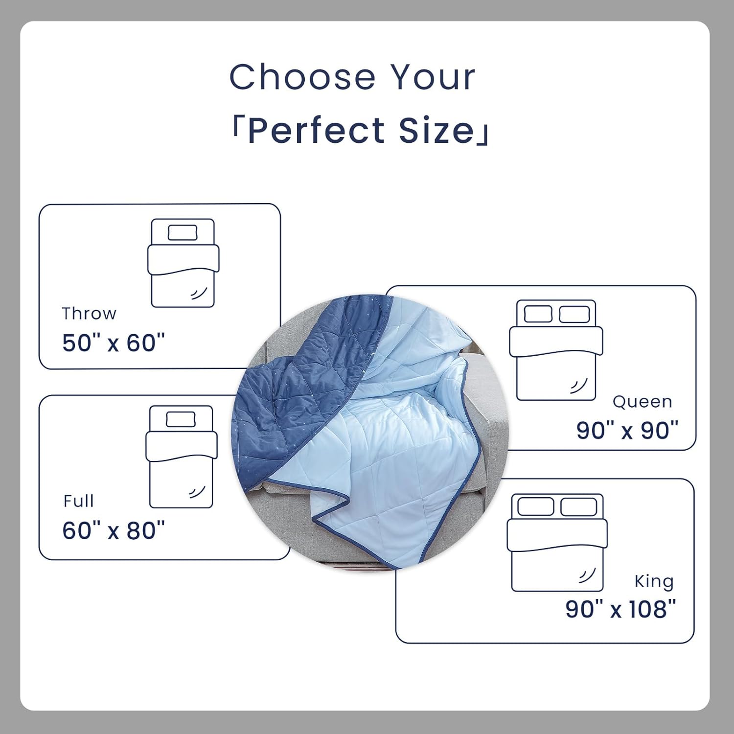 ZONLI Cooling Blanket  King Size ArcChill Cooling Blanket with Breathable Fabric QMaxampgt04 Perfect for Hot Sleepers Relief from Night Sweats and Insomnia Ideal for Summer ampamp Warm ClimateNight Sky