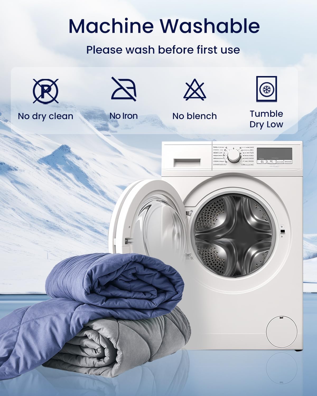 ZonLi Cooling Blanket for Hot Sleepers ampamp Night Sweats  Lightweight King Size Cooling Blanket  QMax ampgt04  Stay Cool All NightBeachside Village 90quotx108quotMixed Blue